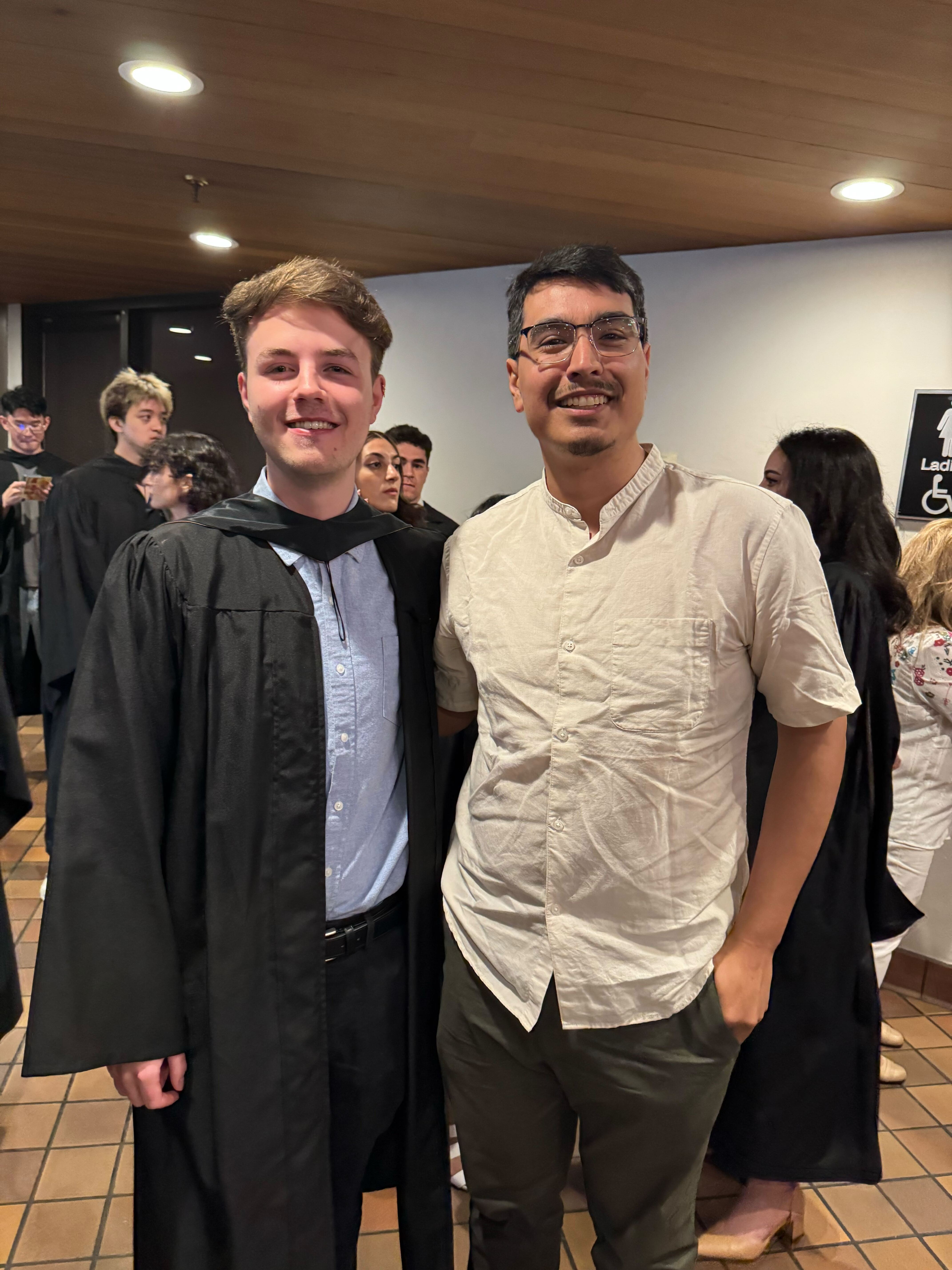 Cameron at his 2025 graduation